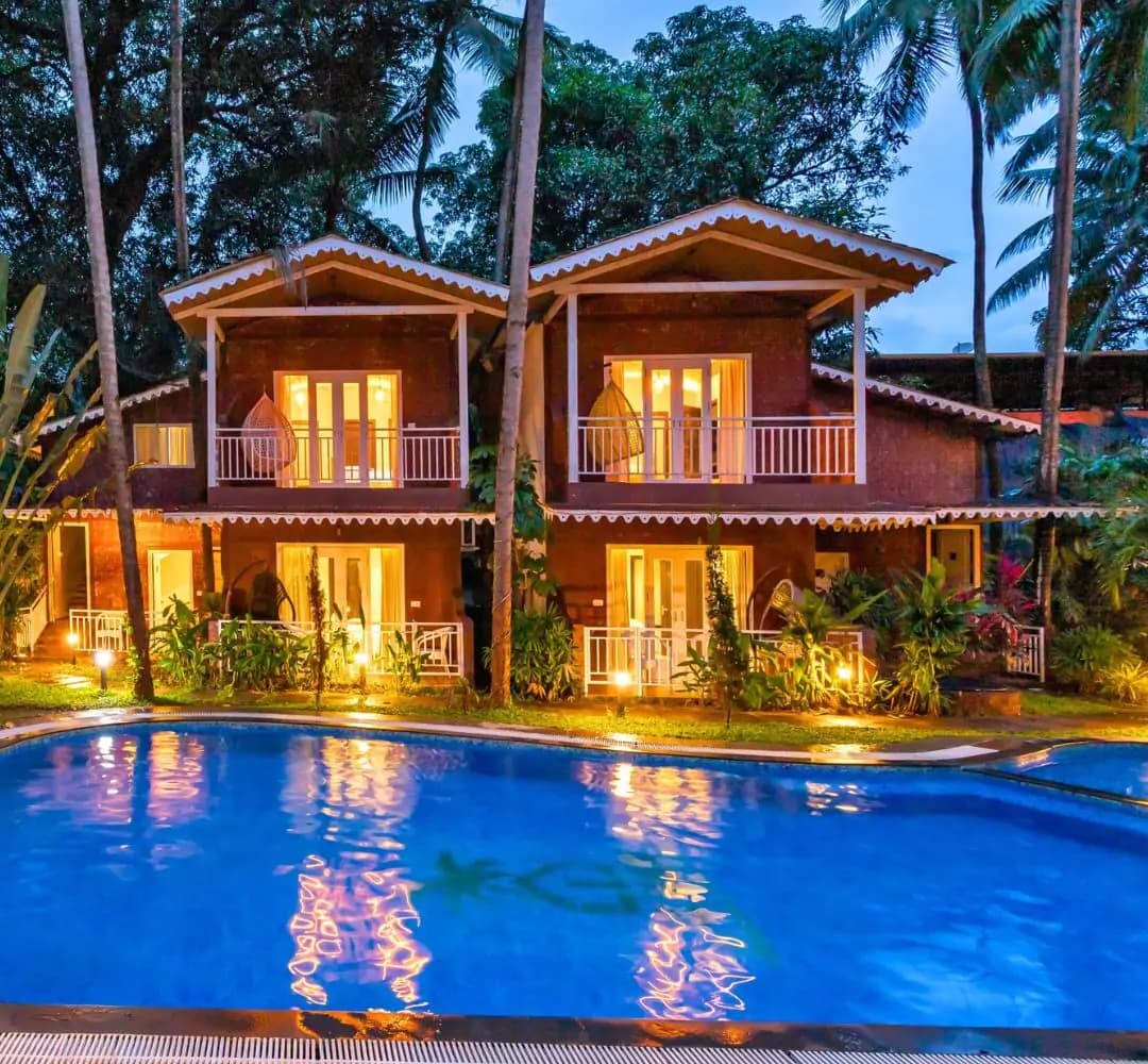 Best Resort Near Ashwem Beach Goa – Skon Morjim Beach Resort
