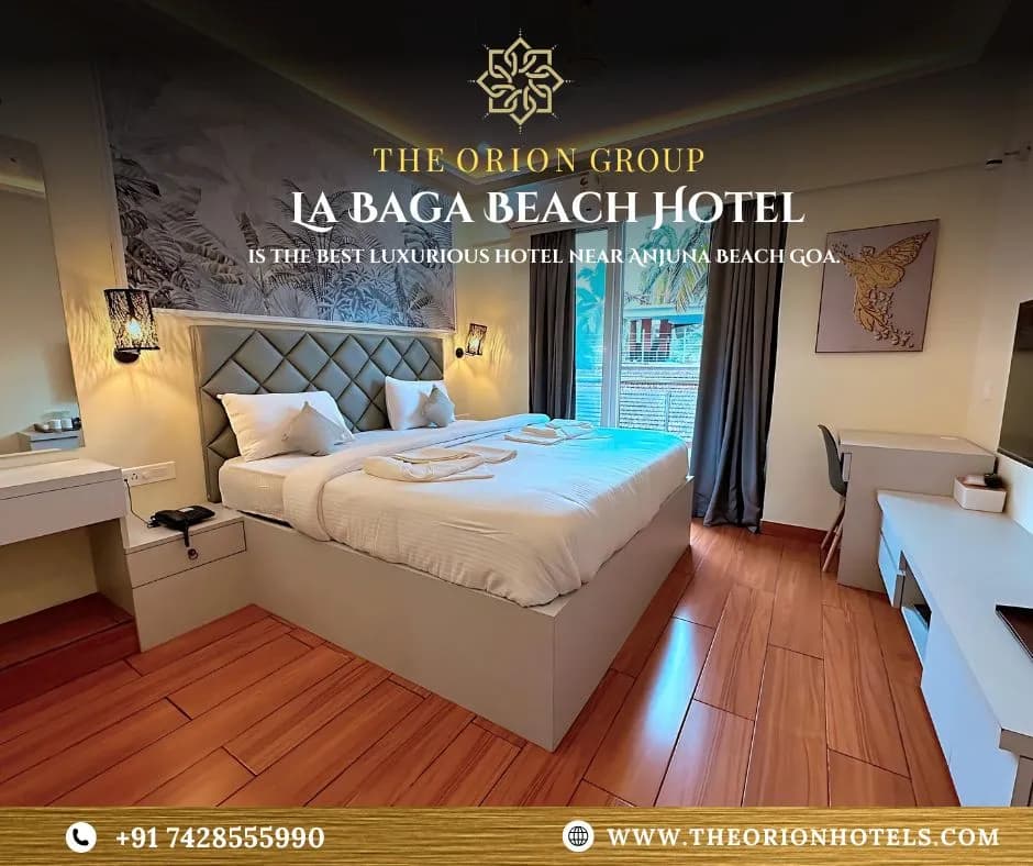 Best Hotel Near Anjuna Beach Goa :- La Baga Beach Hotel
